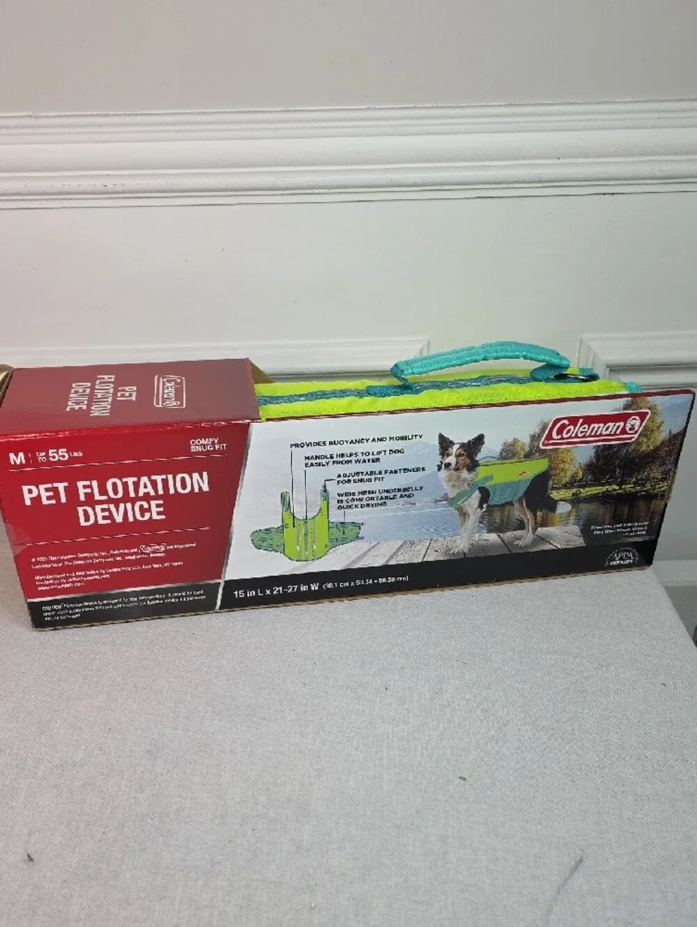 Coleman pet flotation